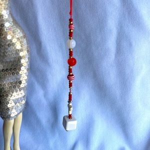 Red Cross phone charm